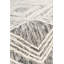 Modern Hand Tufted Geometric Area Rug in Silver / Ivory-1784681477