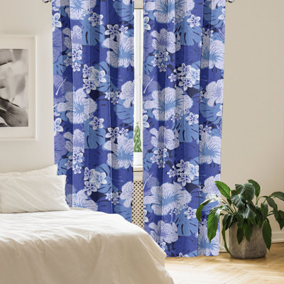 Saritoga Semi Sheer Curtain Pair