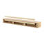 Tablette de cheminée en bois moderne 72 po Monti Modern-104850093-104850089