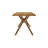 Muhsina Cross-Leg Dining Table -1436572485