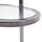 Calila Glass Top End Table