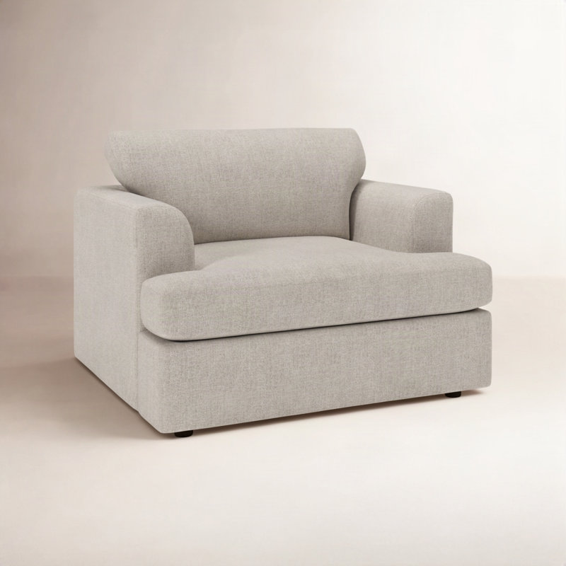 Fauteuil d'appoint Brooks Binford, Ficelle Monique
