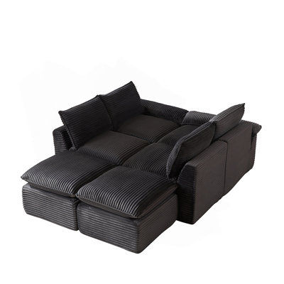 Modern Corduroy Cloud Sofa