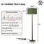 61 po Lampe sur pied Nordic-1044040470