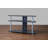 Baxton Studio Contemporary Home Furniture Table in Black and Silver with 23.2" H