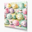 Desserts, art mural sur toile beige Mochi-120512052