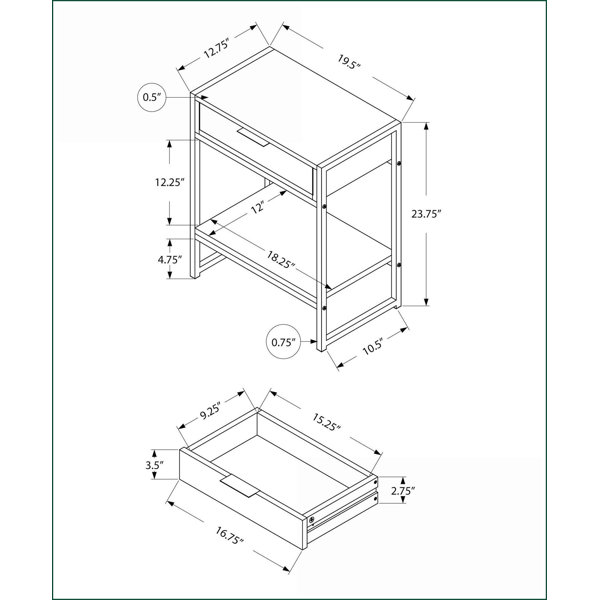 Dimensions du produit