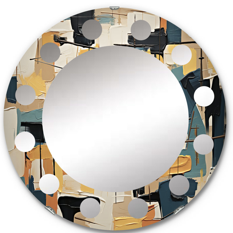 Miroir Zykaria, 24 po x 24 po