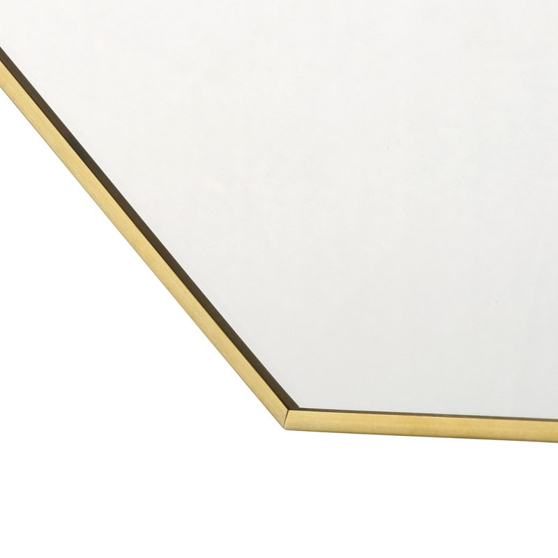 Eaves Flat Metal Wall Mirror, 19" x 19"