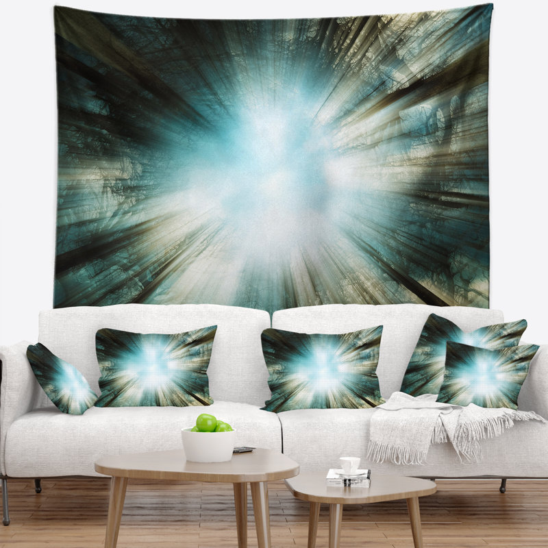 Éclairage de tapisserie ciel Abstract, H 78 po x l 92 po