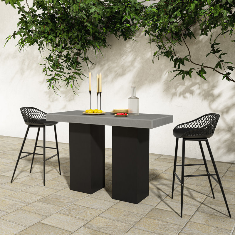 Lithic Outdoor Bar Table