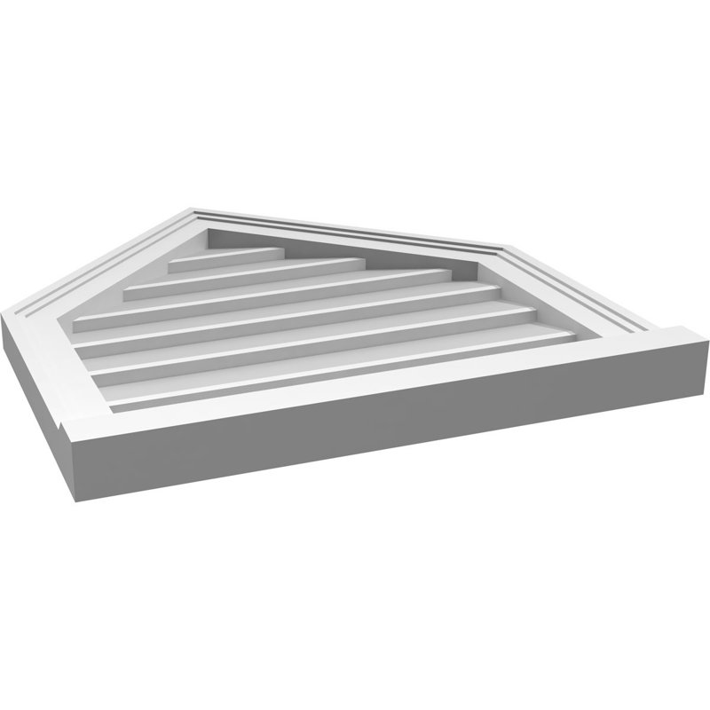 Ventilateur à pignon en uréthane non-fonctionnel Signature, H 24 po x l 22 po x P 2 po