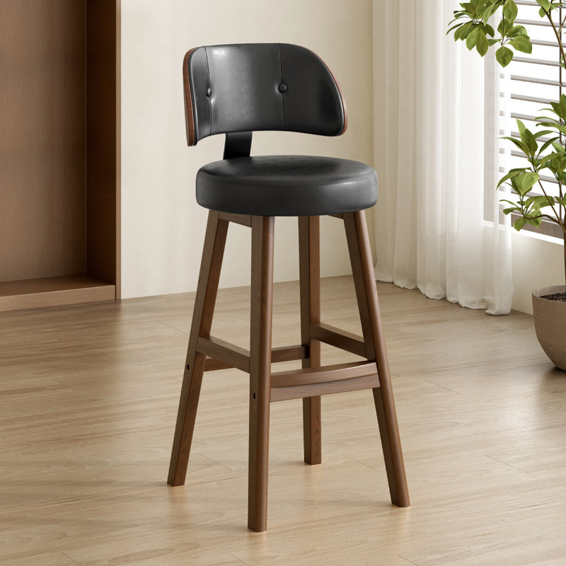 Chaise d'appoint noire (dossier de 6), Black, 6, 38.98"