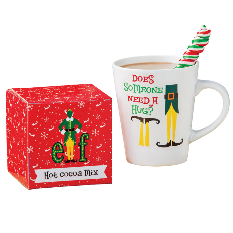 Christmas buddy & co pure maple syrup holiday elf tea coffee mug