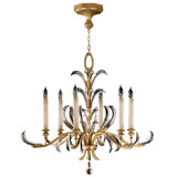 Beveled Arcs 6 - Light Chandelier