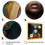 Princesse africaine avec bijoux en or - reproduction sur toile-87375172-87375175