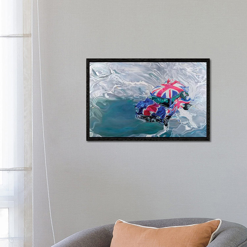 Mini by Marcello Petisci - Print on Canvas, Black Framed, 66.04 cm H x 45.72 cm W