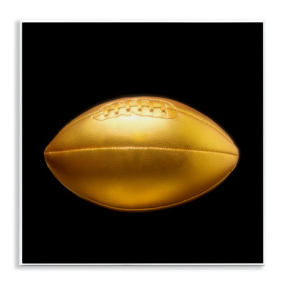 «Gold Designer Football Wall Art» par Graffi *ee Studios