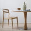 Table ronde simple de style nordique