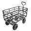 Chariot de jardin à capacité de 600 lb avec pneus gonflables