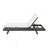 Acacia Wood Lounge Chaise Set With 4-Inch 3-Fold Water-Resistant Lounge Cushions, Space Available On One Side-22069237-22069227
