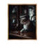 «Classy Cat At Bar Floater Frame» par Ziwei Li sur toile-238641548-238641544