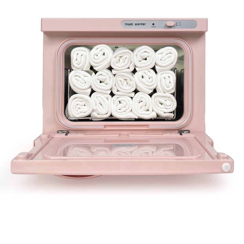 Armoire chauffante pour serviettes 8L, Rose