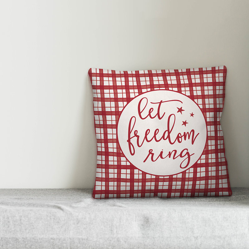  Housse pour coussin Let Let Ring, 18 po x 18 po