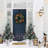 3Ft Artificial Christmas Tree With Snow Flocked And Lighting Snowflake Base, Battery Operated Xmas Pine Tree With 78 LED Lights, 8 Lighting Modes And Timer Function, For Home Christmas Decoration