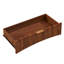 Ensemble de 2 commodes cannelées 3 tiroirs