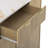 55.5" Fluted Kitchen Island With Drop Leaf, Power Outlet, 4 Doors & 3 Drawers-157611290