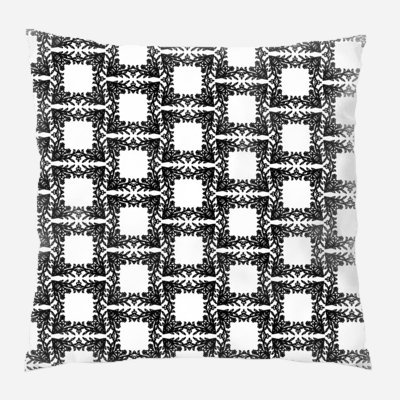 Coussin décoratif floral