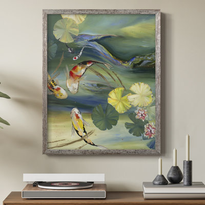 «A Moment In Time», reproduction encadrée - bois massif