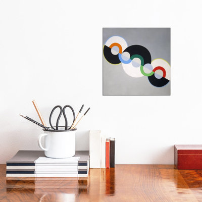 Endless Rhythm by Robert Delaunay - Wrapped Canvas Painting