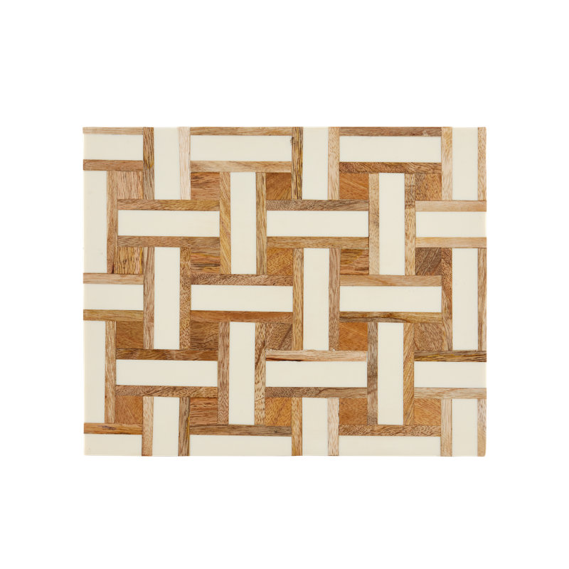 Aarna Cream Box Set Of 2, Cream 