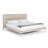 Afif Cream Platform Bed-906230851