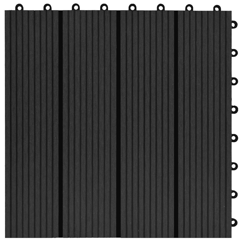 Interlocking Deck, Black