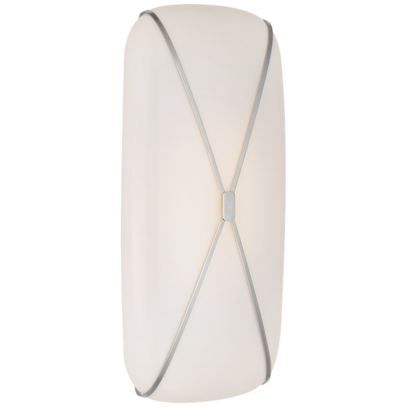 Fondant 1 - Light LED Bath Sconce, Polished Nickel