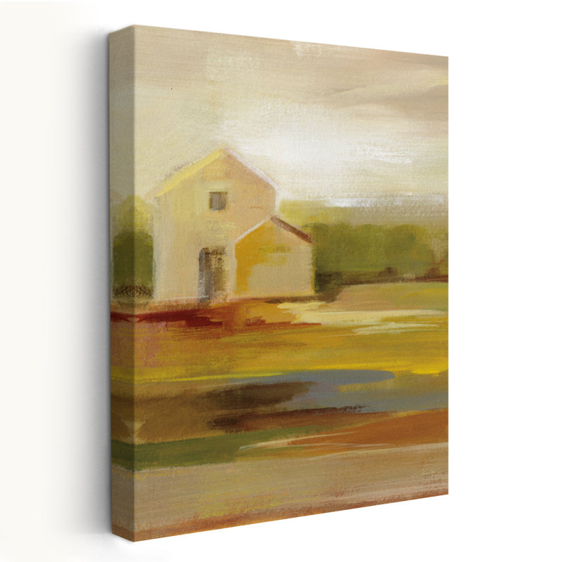 Hillside Barn I V2 - Architecture grange beige brun, H 24 po x l 16 po