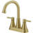 Widespread Single-handle Bathroom Faucet with Drain Assembly-86864994