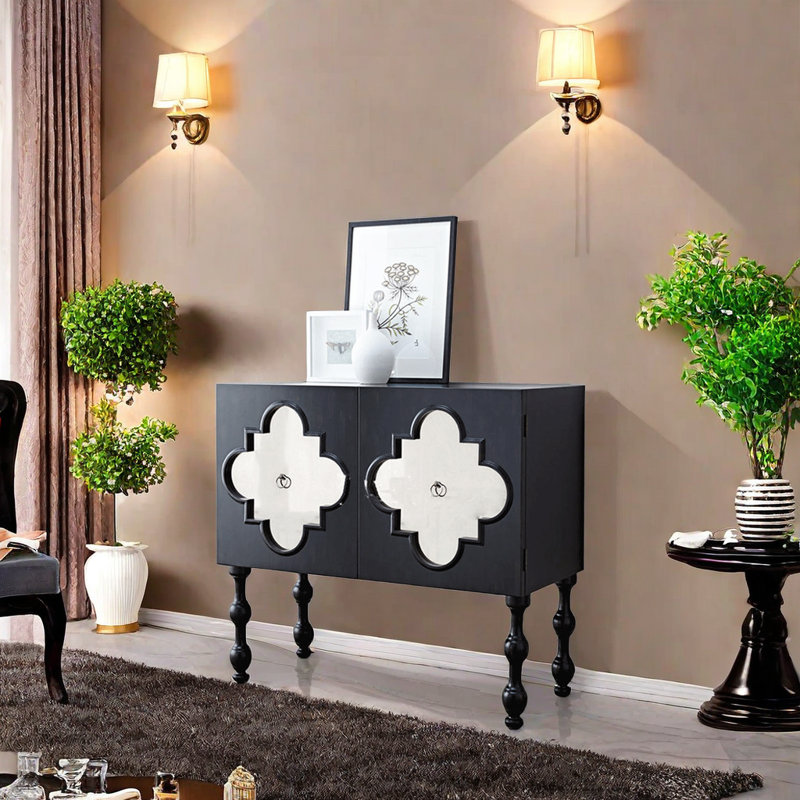 Armoire d'appoint Neoclassic Country, Noir