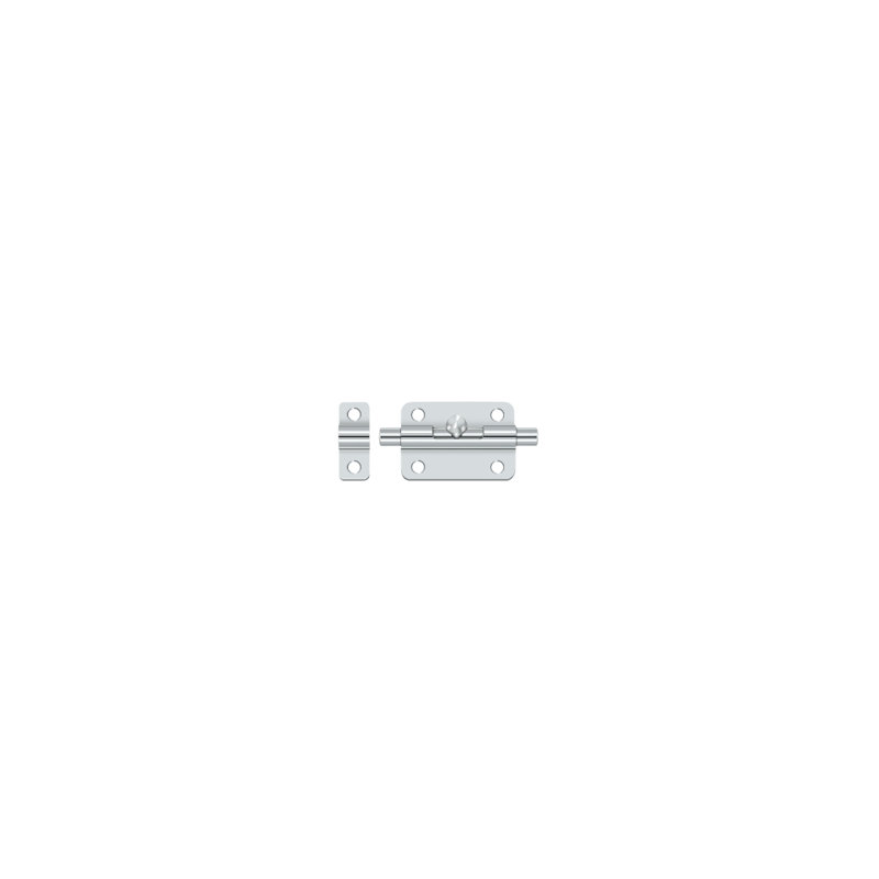 Barrel Latch/Catch/Bolt, Polished Chrome