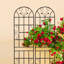 Treillis de jardin en métal Andress