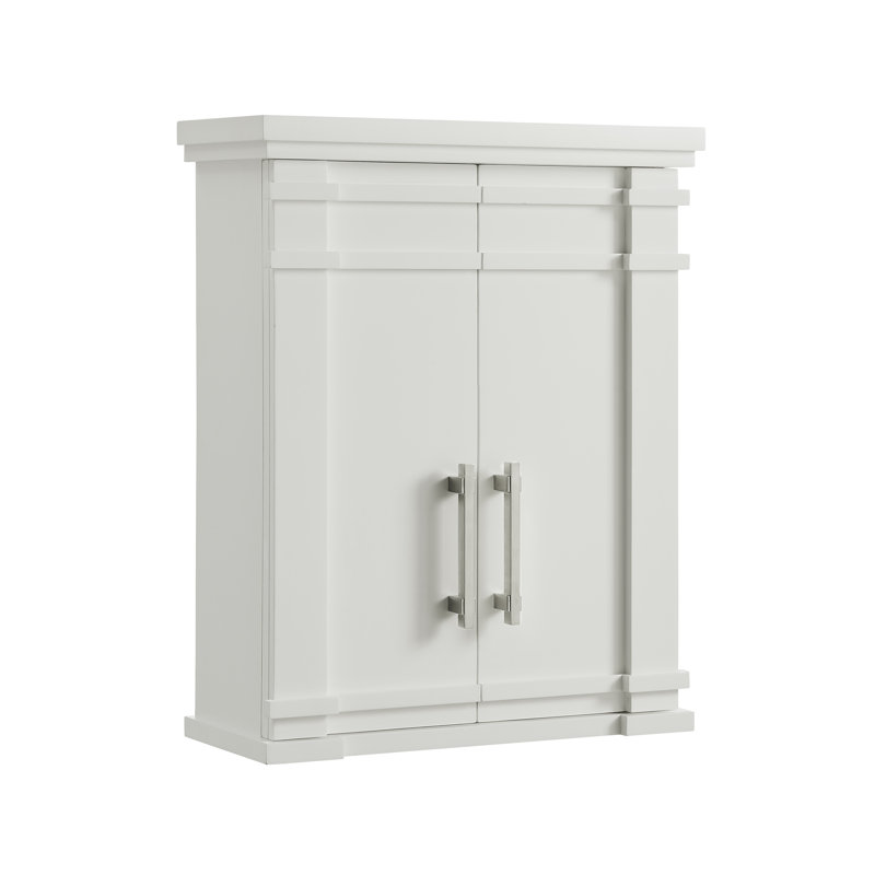 Lankford 24 Wood Wall Cabinet, White