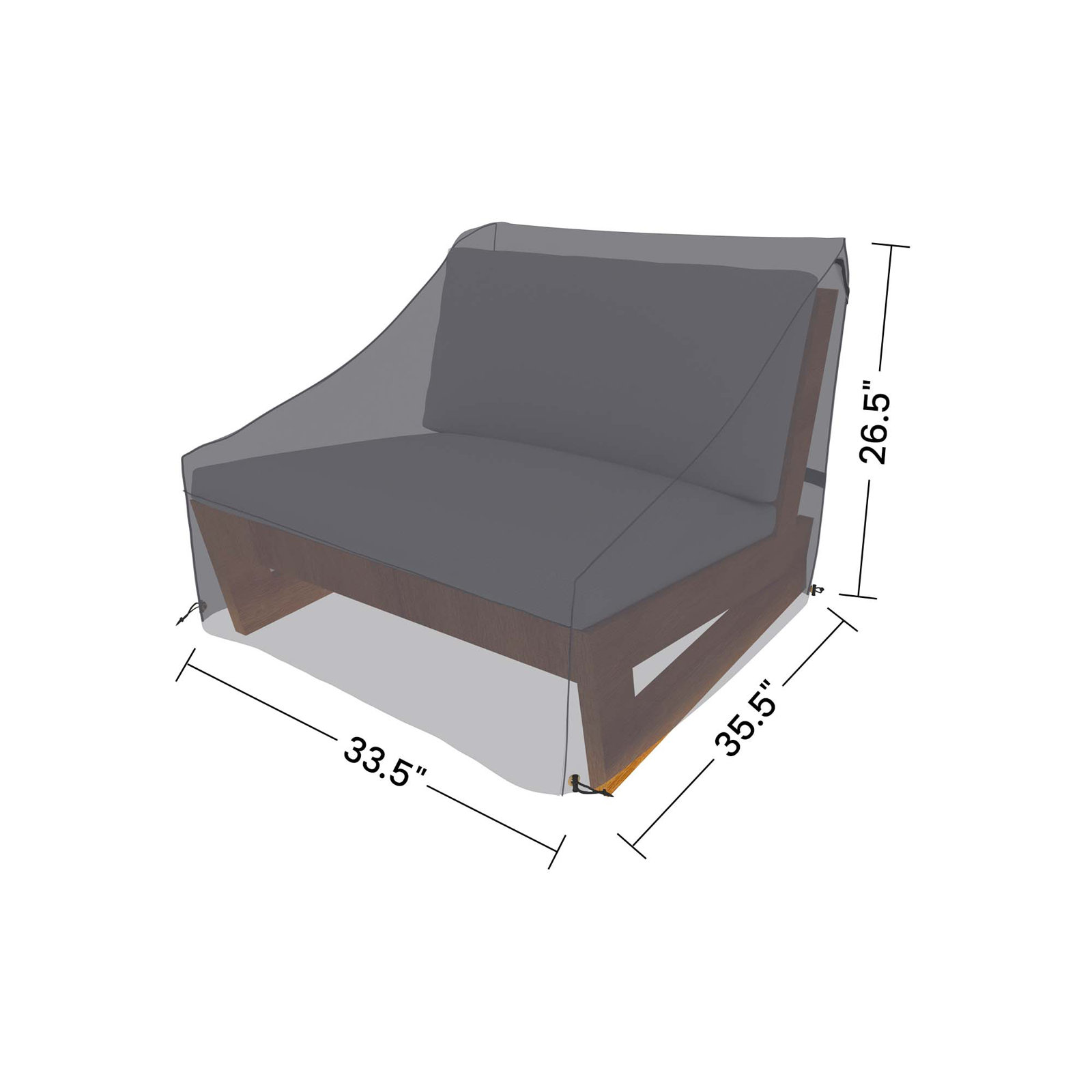 Louise Outdoor Patio Chair Covers
