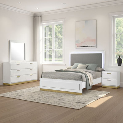 Caer 4 Piece Bedroom Set
