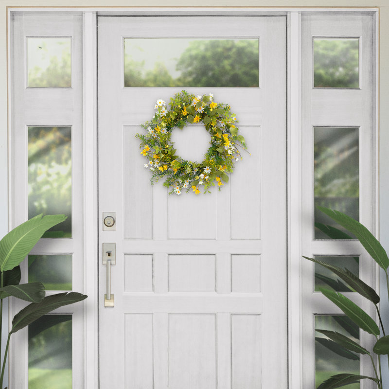 Faux Pine Polyester 24'' Wreath