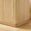 Buffet 63 "à rayures verticales avec rangement, forme ondulée, meuble télé, pour chambre à coucher, salon, couloir-130771421-130771419