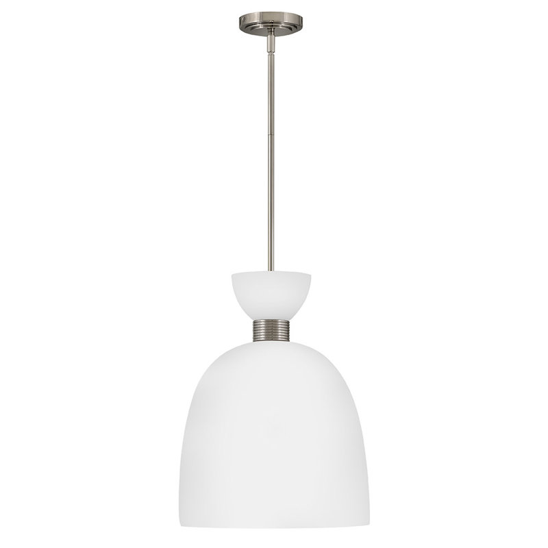 Luminaire suspendu 1 lumière TALLULAH, Nickel