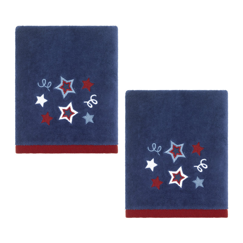 Avanti Stars 2-Pack Hand Towel Set